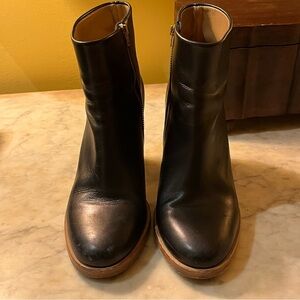 A.P.C. leather ankle boots